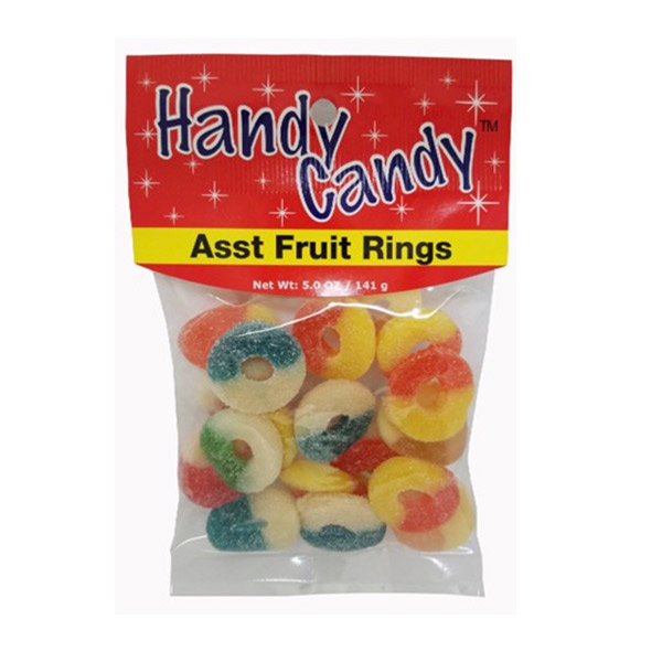 Handy Candy ASST FRUIT RINGS – KAMS Distribution Inc