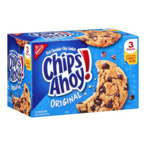 CHIPS AHOY Chocolate Chip Cookies (Family Size 3 Packs)