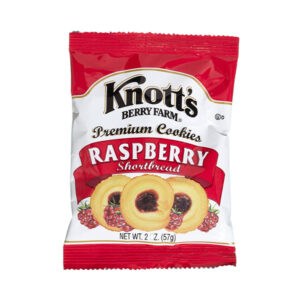 Knott's Berry Farm Raspberry Shortbread Cookies (2oz, 36 count)