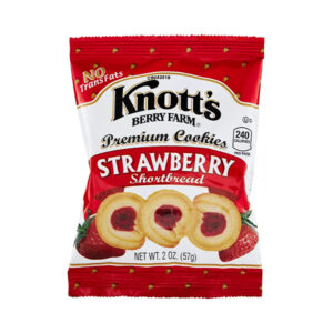 Knott's Berry Farm Strawberry Shortbread Cookies (2oz, 36 count)