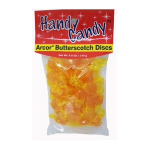 Handy Candy BUTTERSCOTCH DISCS 6 OZ X 12