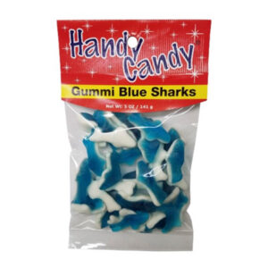Handy Candy GUMMI BLUE SHARKS 4.0 OZ X 12