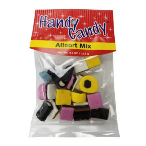 Handy Candy ALLSORT MIX LICORICE 4 OZ X 12