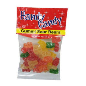 Handy Candy GUMMI SOUR BEARS 5 OZ X 12